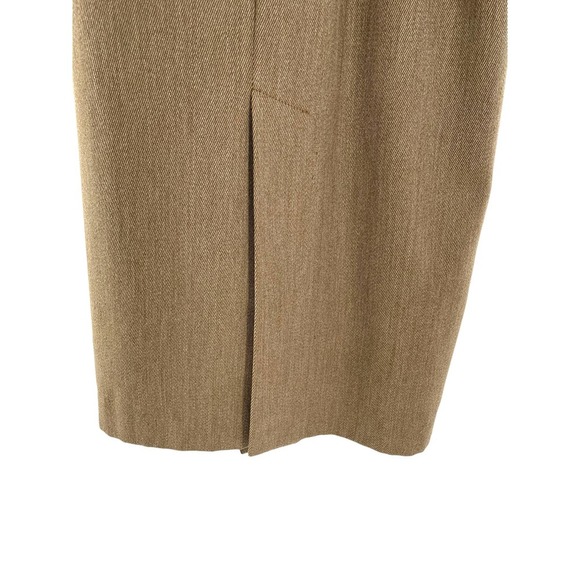 Italian PURE WOOL Vintage women’s trench coat with tie belt - Picture 6 of 6